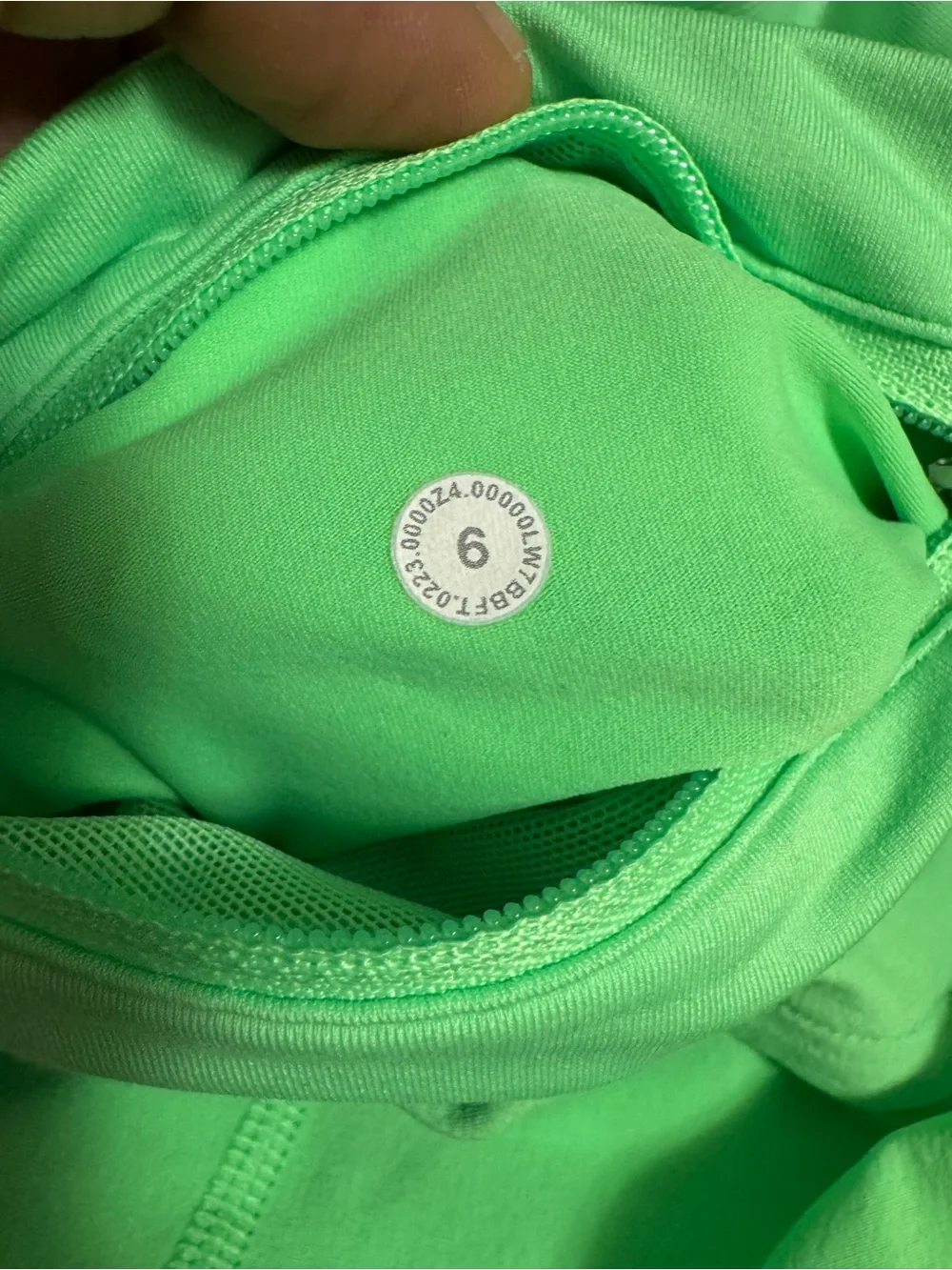 lululemon athletica Neon Green Athletic Skort Shorts